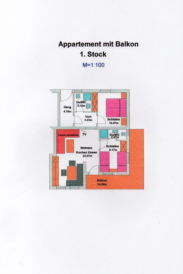 Appartement Lotte Familie Gruenberger Brixen im Thale Eksteriør billede